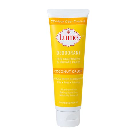 Clinically proven to control odor for 72 hours. . Lume deocom